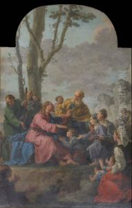 Le Christ benissant les enfants