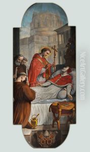 Saint Charles Borromeo assistant to Pius IV on his deathbed