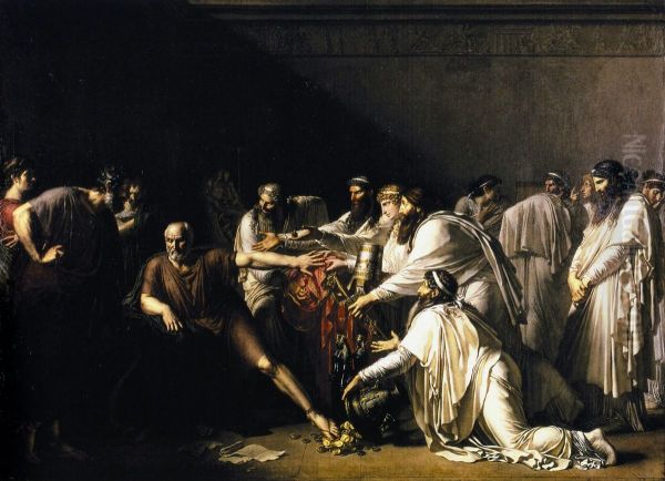 Hippocrates refusing the gifts of Artaxerxes - view 1