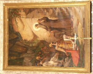 St Gilles and The King Wamba by Melchior Doze
