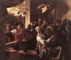 The Rhetoricians - "In liefde vrij" by Jan Steen
