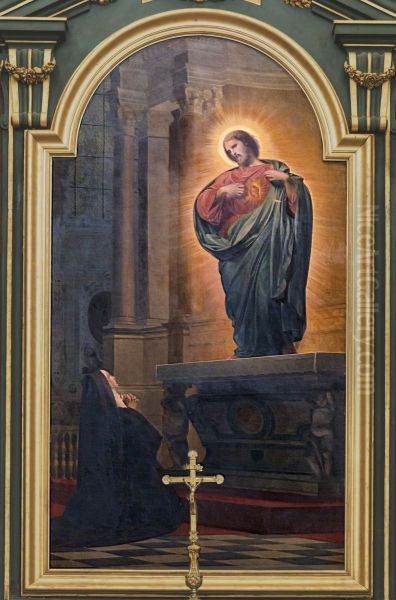 Vision de Marguerite-Marie, religieuse de la Visitation - view 1