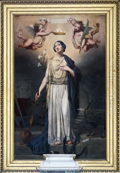 Le Couronnement de sainte Philomene - view 1