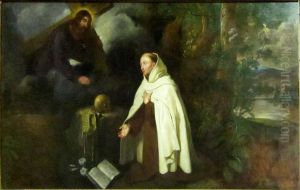 la Vision de saint Jean de la Croix by Jacob van Oost the Younger