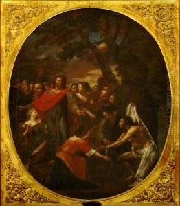 la Resurrection de Lazare by Jacob van Oost the Younger