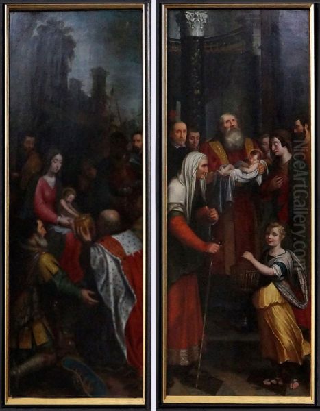 L'Adoration des Mages et La Presentation au Temple - view 1
