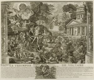 Le Triomphe de Voltaire by unknown