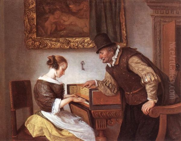 The Harpsichord Lesson - view 1