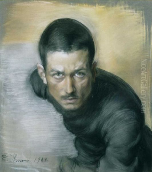 Self-portrait - view 1