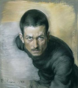 Self-portrait by Einar Ilmoni
