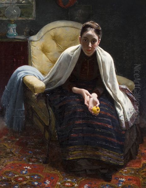 Portrait of Hilma Westerholm - view 1