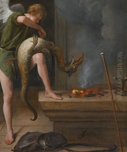 The Angel Raphael and the Demon The Angel Raphael and the Demon