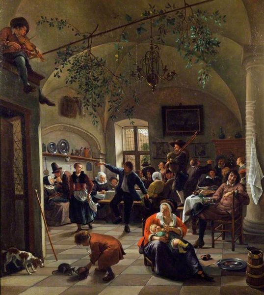 Merrymaking in a Tavern - view 1