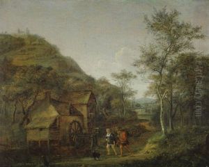 Wooded Landscape with a Watermill
