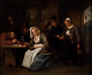 Vaertshusscene by Jan Steen