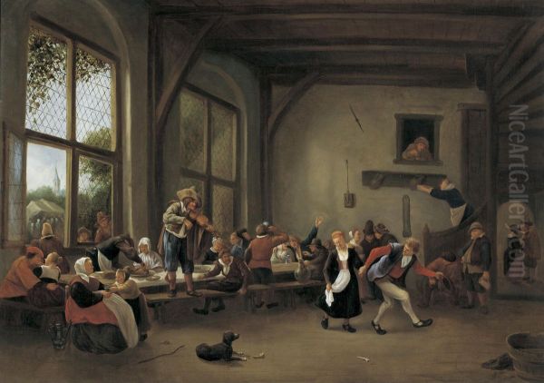 Mery company in an inn - view 1