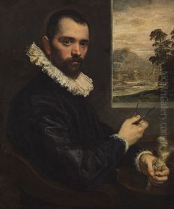 Bildnis eines Malers by Domenico Tintoretto