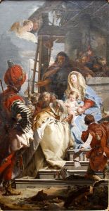 Die Anbetung der Konige by Giovanni Battista Tiepolo