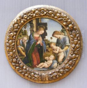 Holy Family with child John by Fra Bartolomeo