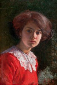 Naisen muotokuva by Elin Danielson-Gambogi
