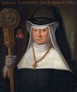 Portrait of Abbess Eufemia Szaniawska (1712-1799). Portrait of Abbess Eufemia Szaniawska (1712-1799).