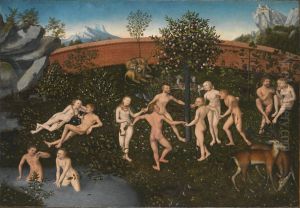 Das Goldene Zeitalter by Lucas Cranach the Elder