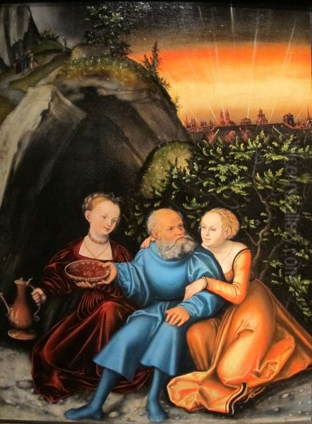 Lot und seine Tochter - view 1