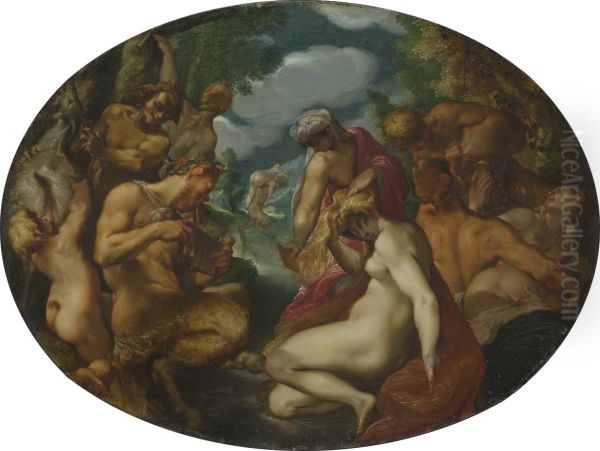 Satyrs and nymphs - view 1