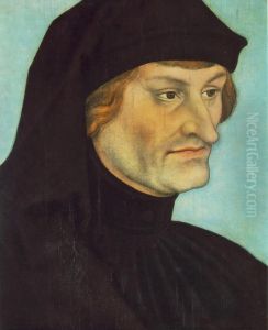 Bildnis des Rudolph Agricola by Lucas Cranach the Elder