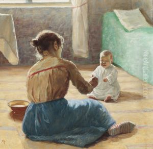 Mor och barn by Hanna Ronnberg