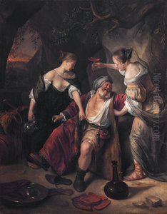 Lot and his daughters