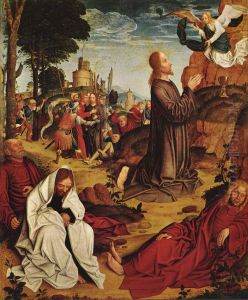 Passionsfolge, Szene: Christus am Olberg