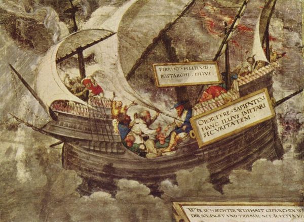 Die Gleichmut des Philosophen Pyrrhon im Sturm - view 1