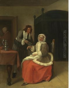 Lovers at Wine