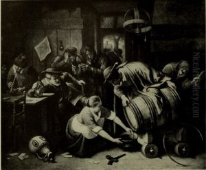 The Drained Cask by Jan Steen