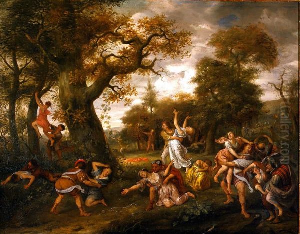 Rape of the Sabine Women - view 1