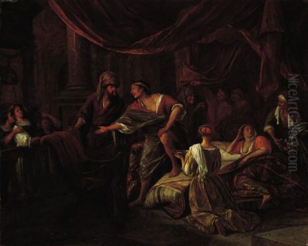 Jacob Confronting Laban(orAntiochus and Stratonice) - view 1