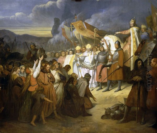 Charlemagne at Paderborn - view 1