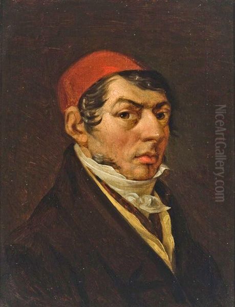 Self-portrait of Jonas Rustemas - view 1