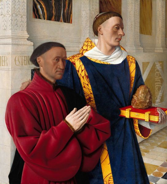 Etienne Chevalier mit dem Hl. Stephanus - view 1