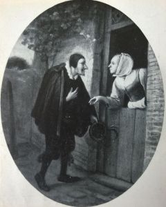De afgewezen minaar by Jan Steen