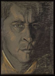 Autoportret by Stanislaw Ignacy Witkiewicz (Witkacy)