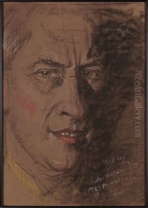 Mr. Hyde (self-portrait)