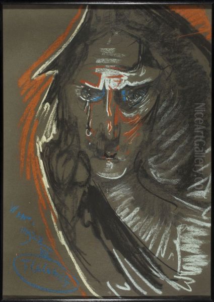Portrait of Maria Kasprowiczowa ( The Crying Knight) - view 1