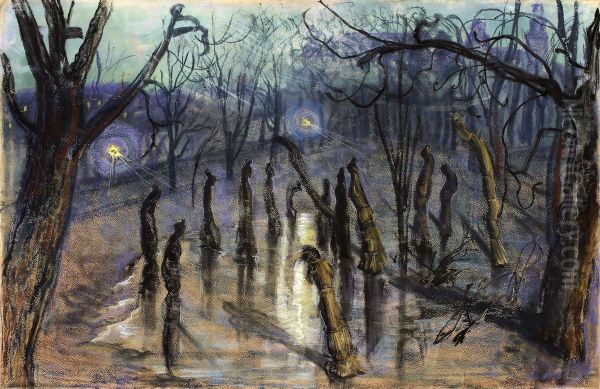 The Mulchs ("Planty" at night). - view 1