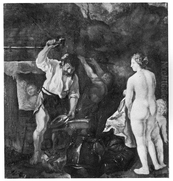 Venus in the Forge of Vulcan - view 1