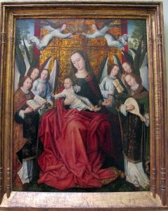 Madonna and Child with Angels
