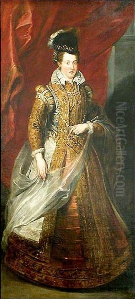 Portrait of grandduchess Joanna of Austria (?-1578), wife of Francesco I de' Medici - view 1