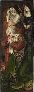 De drie treurende Maria's by Colijn de Coter