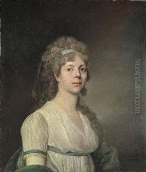 Portrait de femmeAncien titre : Portrait de la grande-duchesse Maria (1786-1859), fille du tsar Paul Ier - view 1